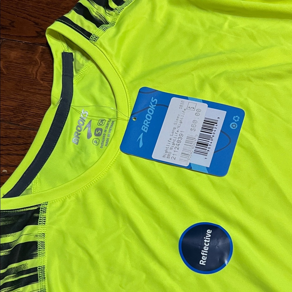 Brooks High-Visibility Neon Shirt